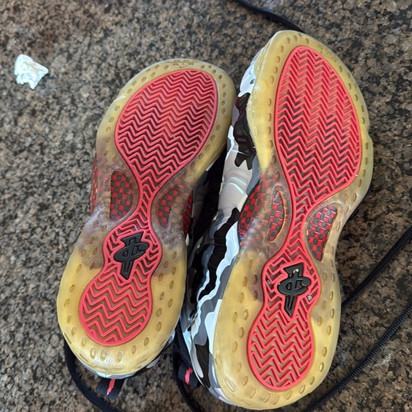 Nike air foamposite " fighter jet " OG all . - Picture 6 of 6